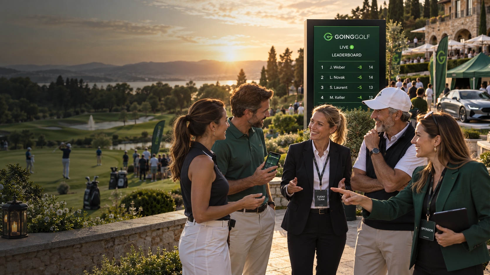 Clubverantwortliche, Turnierorganisation und Sponsoren entwickeln gemeinsam ein GoingGolf Turniererlebnis